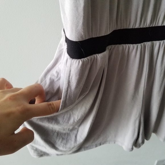 Feel The Piece Terre Jacobs Romper Gray Soft M/L - Picture 5 of 10